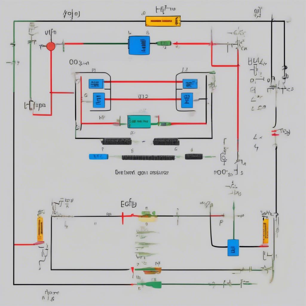 Ví dụ bài tập vật lý 9 về mạch điện.