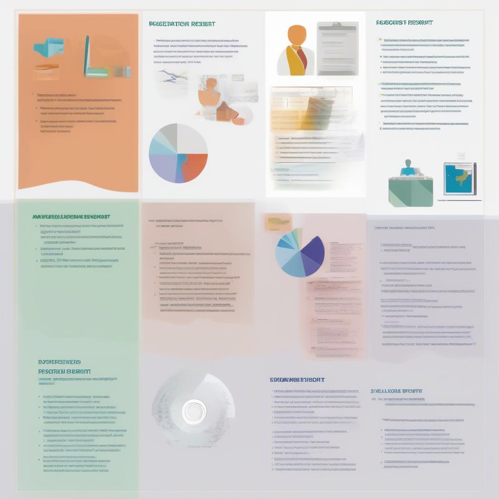 Different types of reports