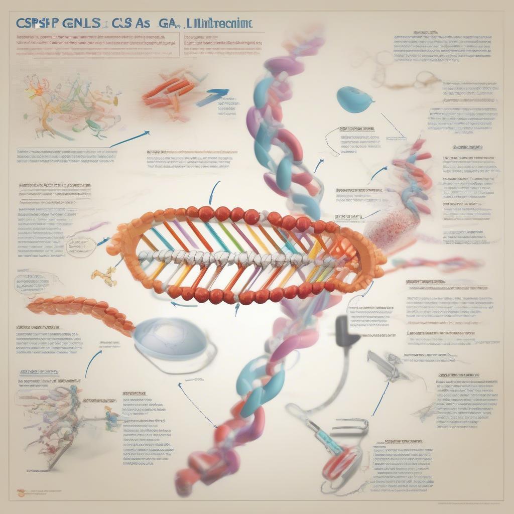 Mô phỏng cơ chế hoạt động của công nghệ chỉnh sửa gen CRISPR-Cas9