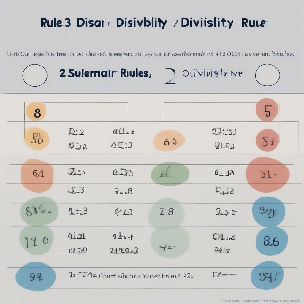 Dấu hiệu chia hết cho 2, 3, 5, 9