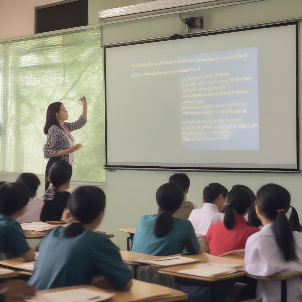 Phương pháp dạy học trong giáo án chuyên đề Ngữ văn 8