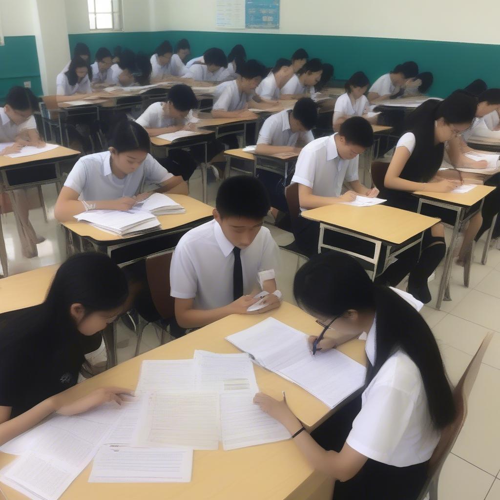 Luyện đề thi chuyên Văn Thái Nguyên