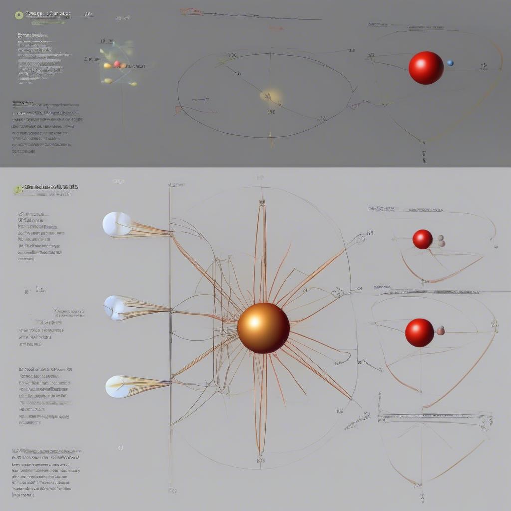 So sánh Orbital Slater và Orbital Nguyên Tử