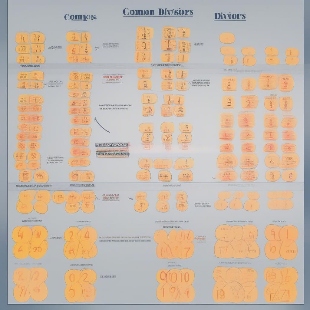 Understanding Common Divisors and Multiples