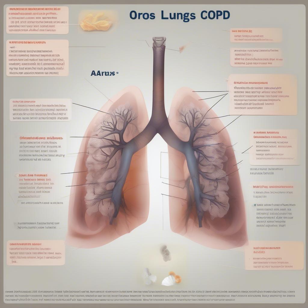 COPD Anatomy Illustration