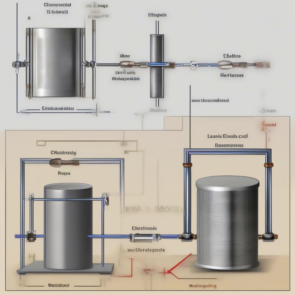 Minh họa định luật Faraday trong điện phân