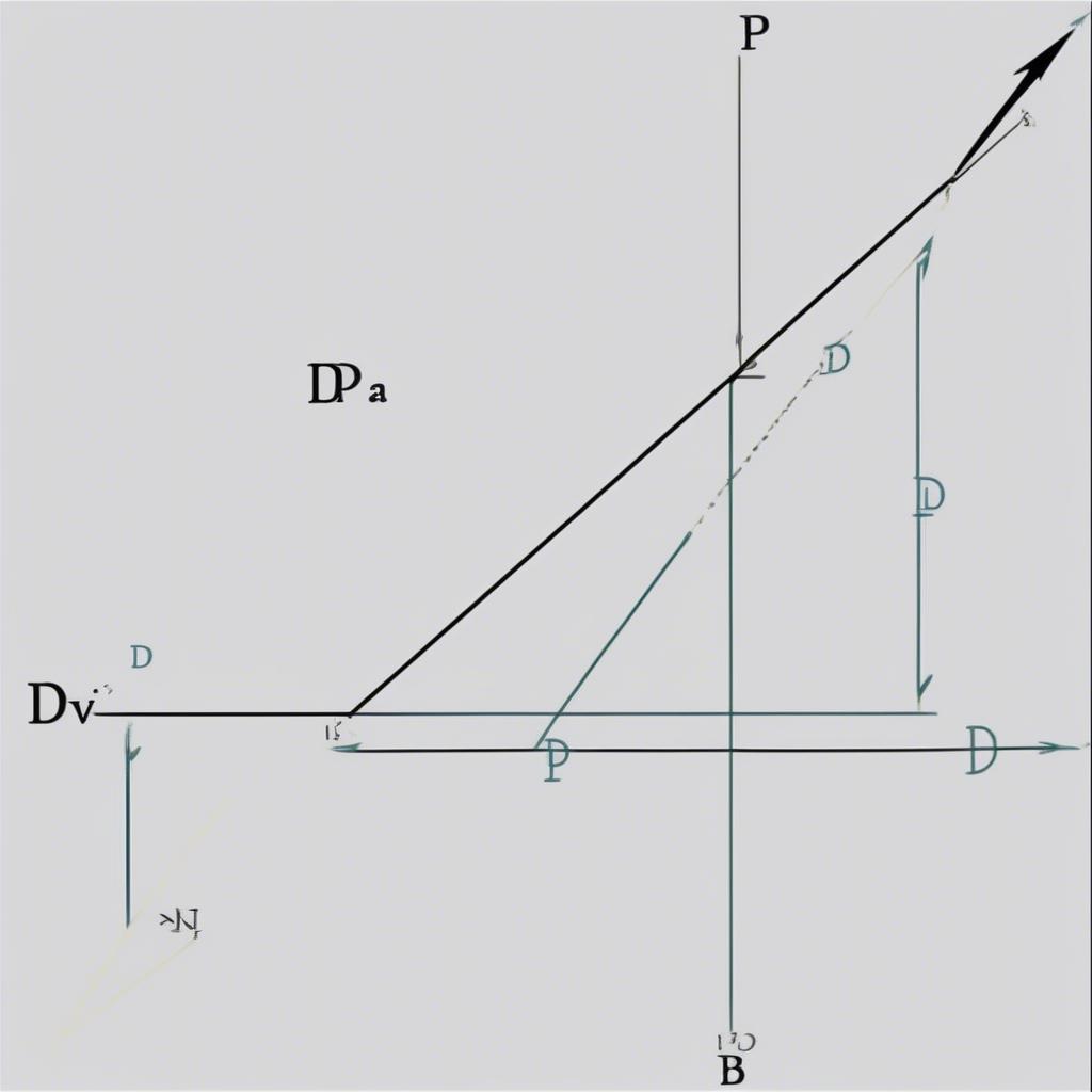 Definition of the angle between a line and a plane