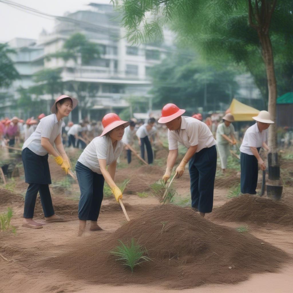 Học tập và làm theo Bác: Xây dựng đất nước