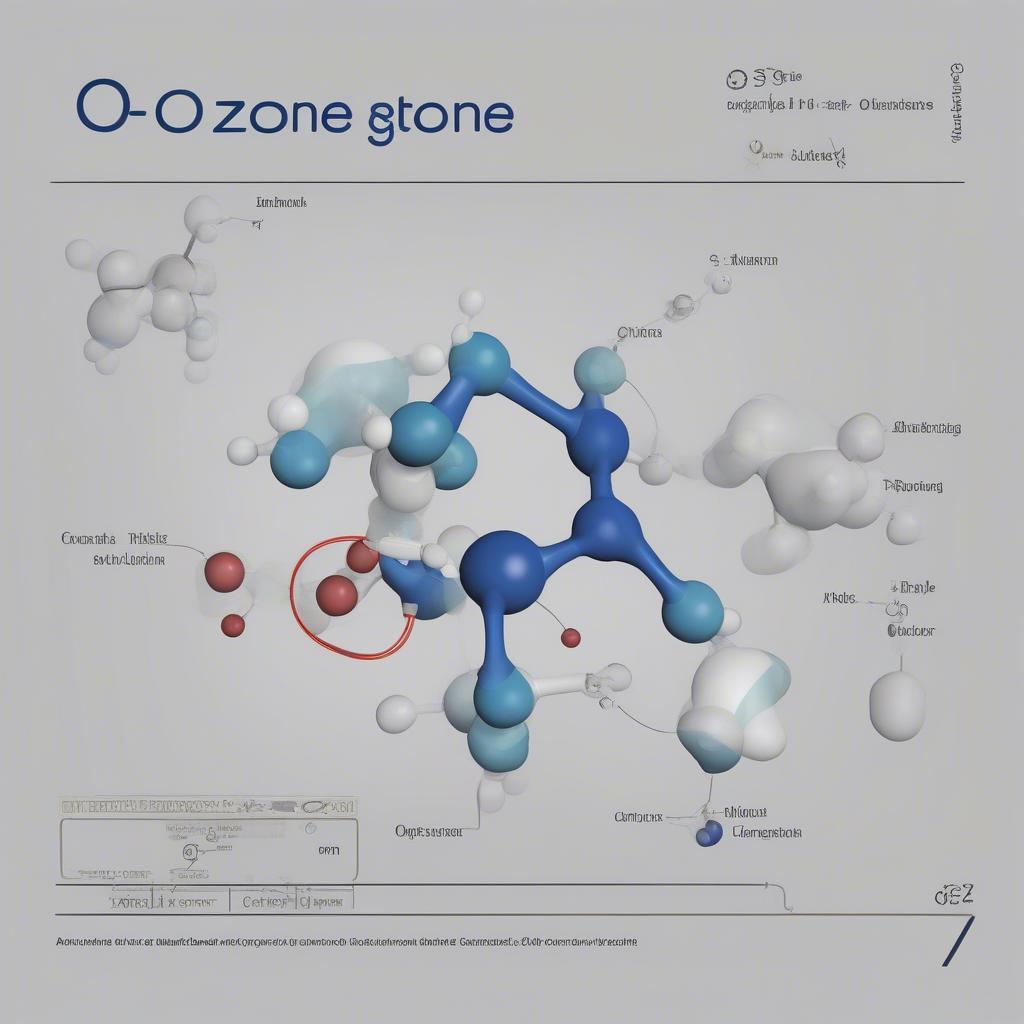 Cấu trúc phân tử Ozon