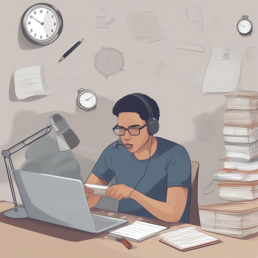 Time Management for Online Tests