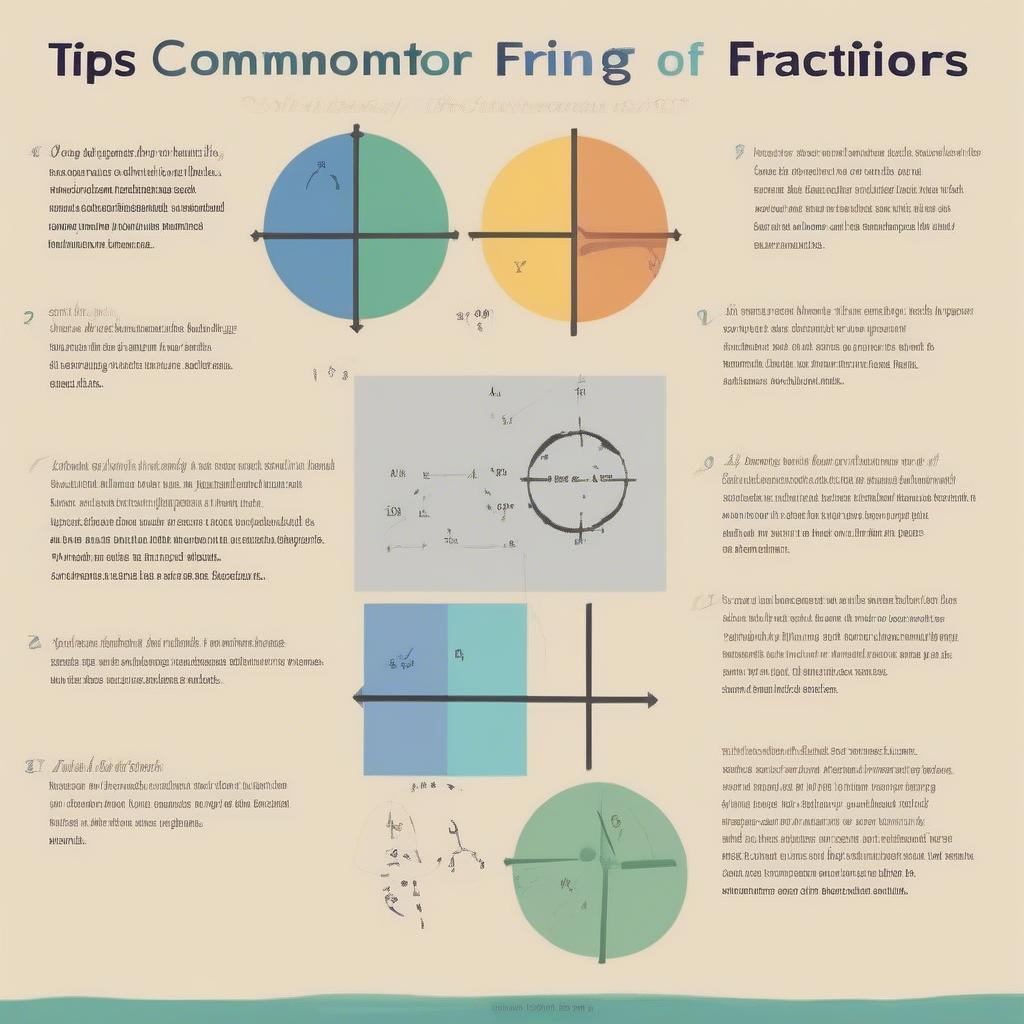 Quick tips for finding the common denominator